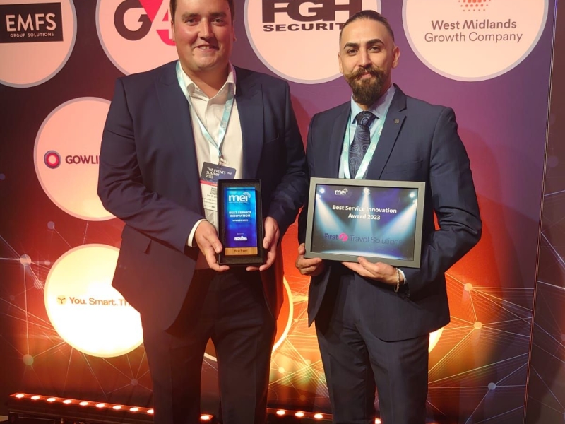First Travel Solutions Wins Best Service Innovation Award at MEI Events Summit 2023