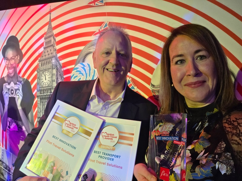 First Travel Solutions Wins Best Innovation at the British Educational Travel Association (BETA UK) Youth Travel Awards 2025